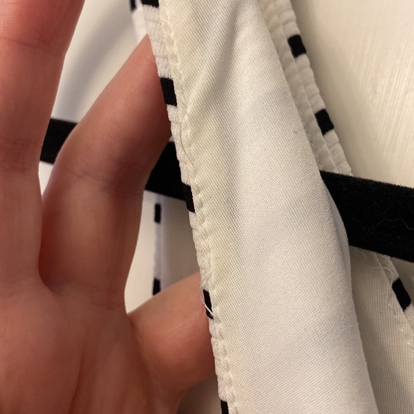 Double lined striped dress from saks - Picture 4 of 4